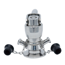Stainless Steel Automatic Return Type Clamp Aseptic Sanitary Sample Valve